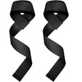 Adjustable weightlifting wrist straps, non-slip grip