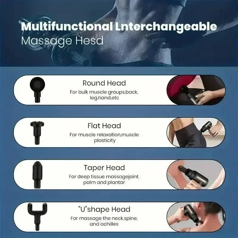 Mini Massage Gun | Deep Muscle Recovery Tool | Reown
