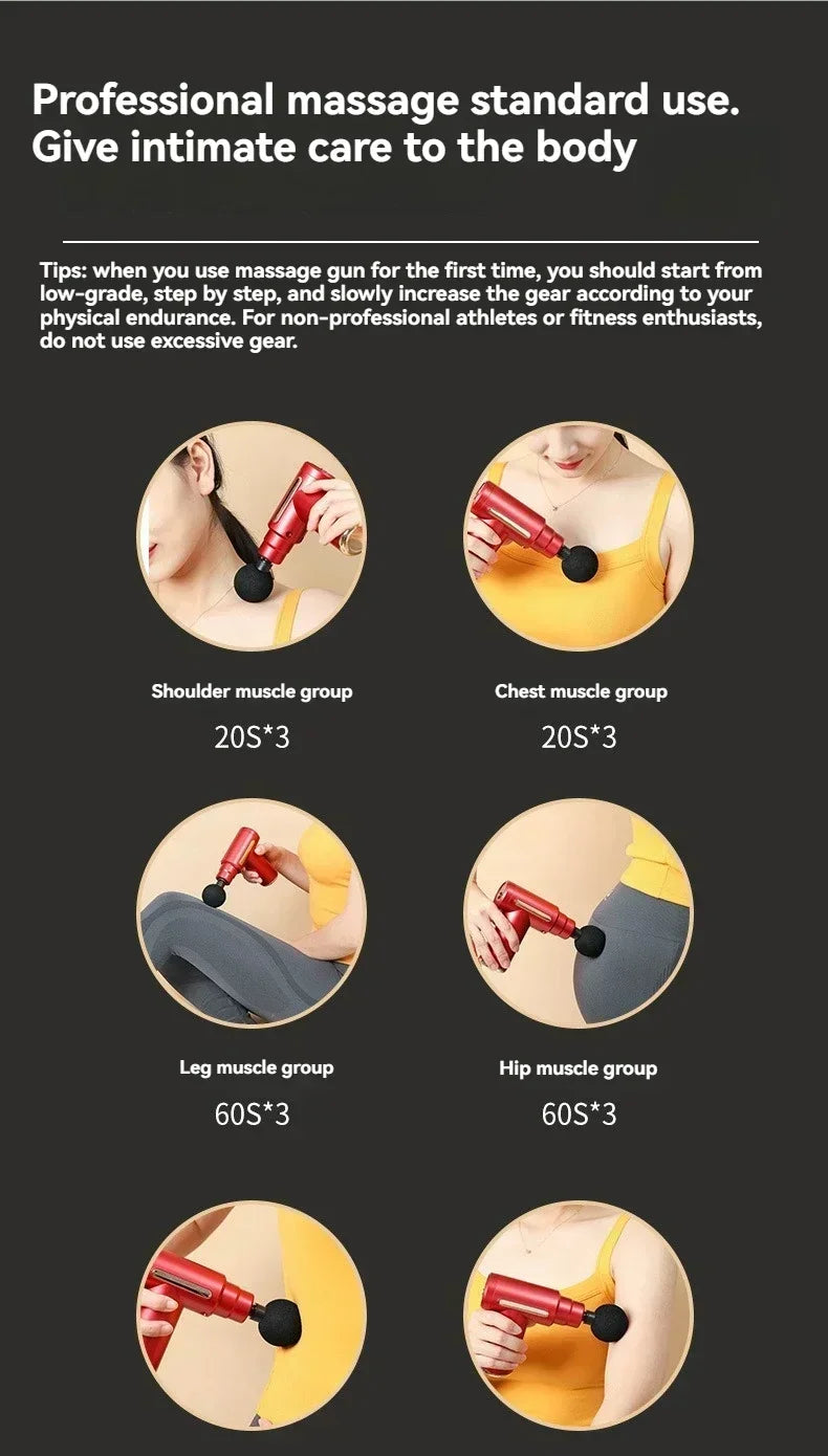 Mini Massage Gun | Deep Muscle Recovery Tool | Reown