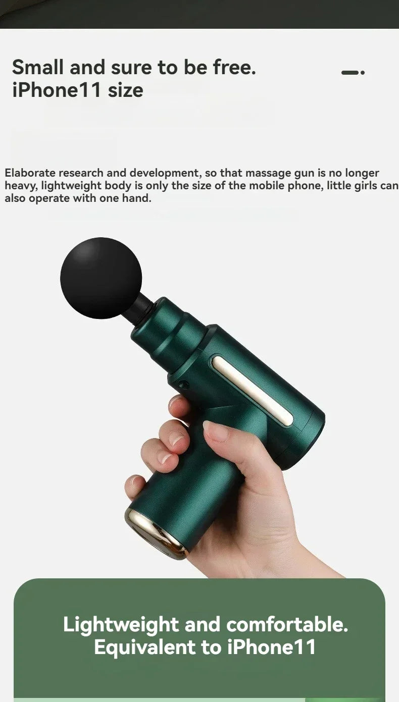 Mini Massage Gun | Deep Muscle Recovery Tool | Reown